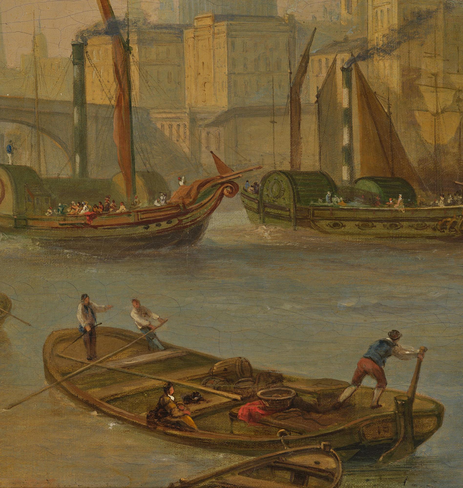Thomas Sautelle Roberts, attributed to, "The new custom house.".