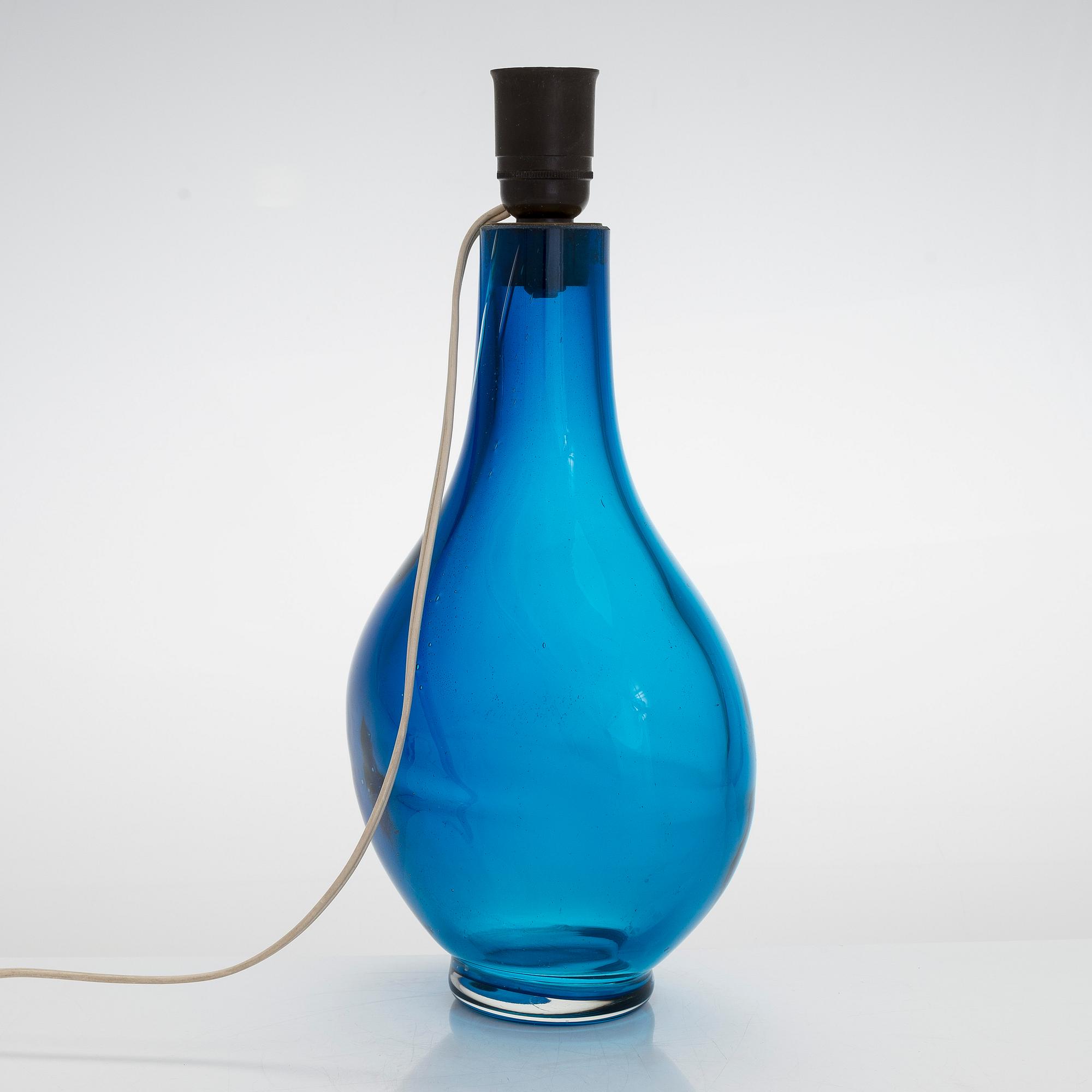 Greta-Lisa Jäderholm-Snellman, A mid 20th century table lamp. Signed G.L.J Finland.
