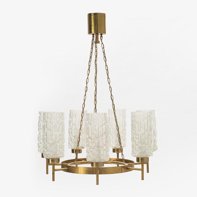 A pair of ceiling lamps, 1950's/60's.