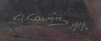 Alvar Cawén, Kvinna med Fruktskål.