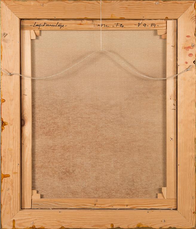 VEIKKO AALTONA, oil on canvas, signed and dated -84.