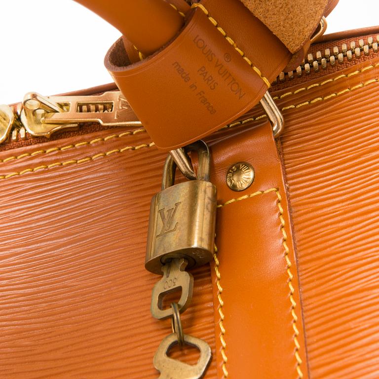 LOUIS VUITTON, "Keepall Epi", Travel bag.