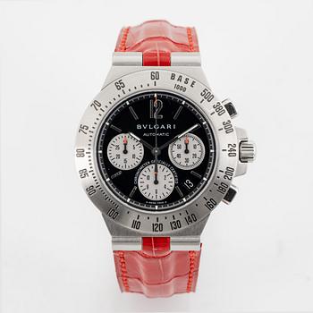 Bulgari, Diagono Chronograph, wristwatch, 40 mm.