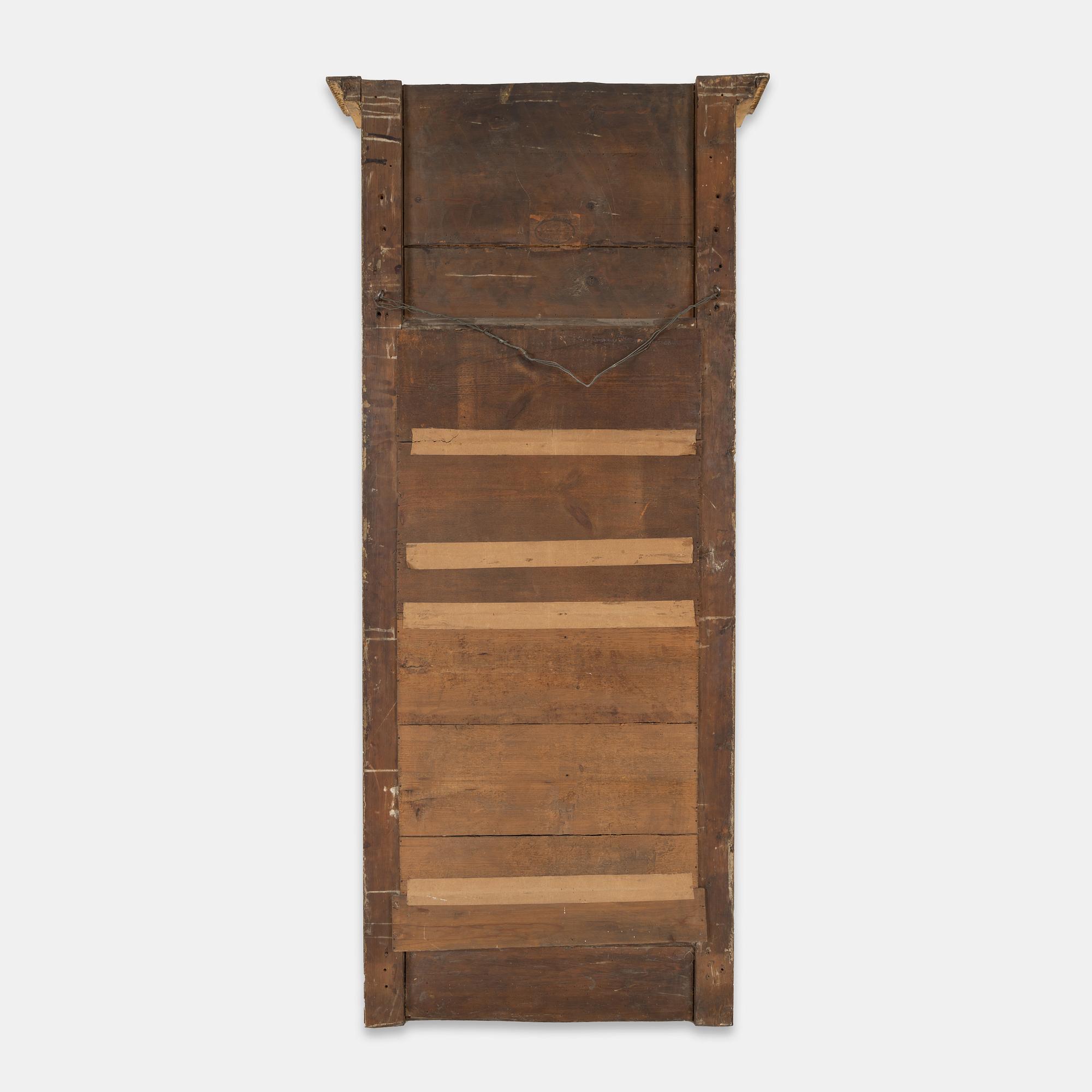 Jonas Frisk, spegel med konsolbord, sengustavianska, (spegelfabrikör i Stockholm 1805-1824).