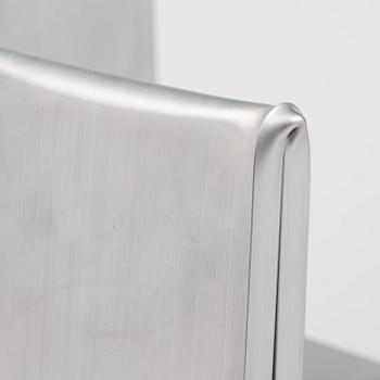 David Taylor, stol, unik, "Aluminium Chair", Studio Mellösaverken, Sverige, 2025.