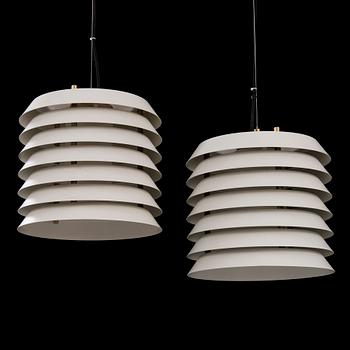 ILMARI TAPIOVAARA, taklampor 2 st, "Maija Suspension" Santa & Cole 1900-talets slut.