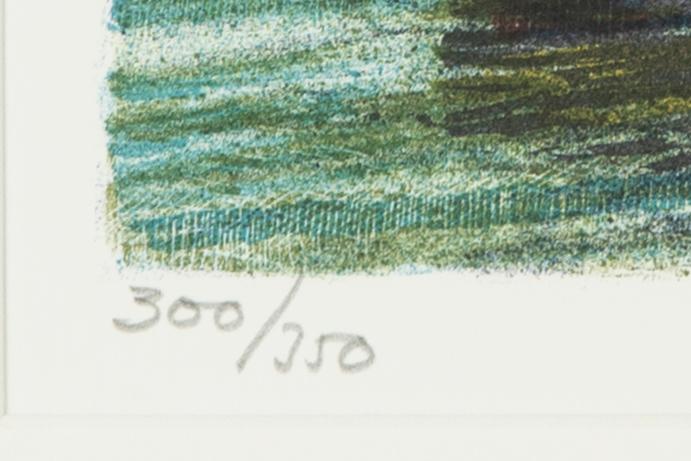 Roland Svensson, färglitografi, signerad 300/350.