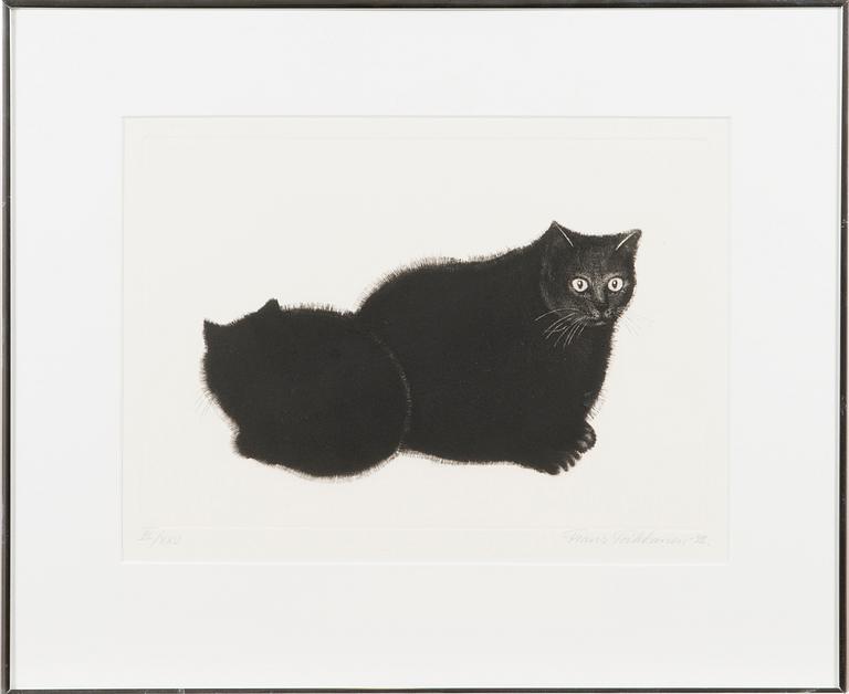 FRANS TOIKKANEN, etching, signed and dated -92, numbered III/XXV.
