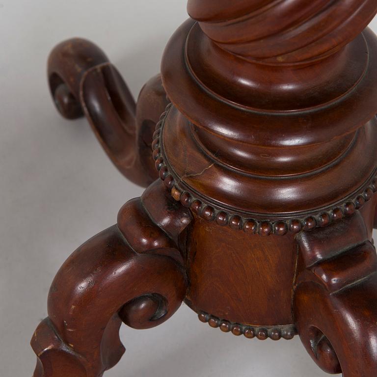 Display table, late 19th century.