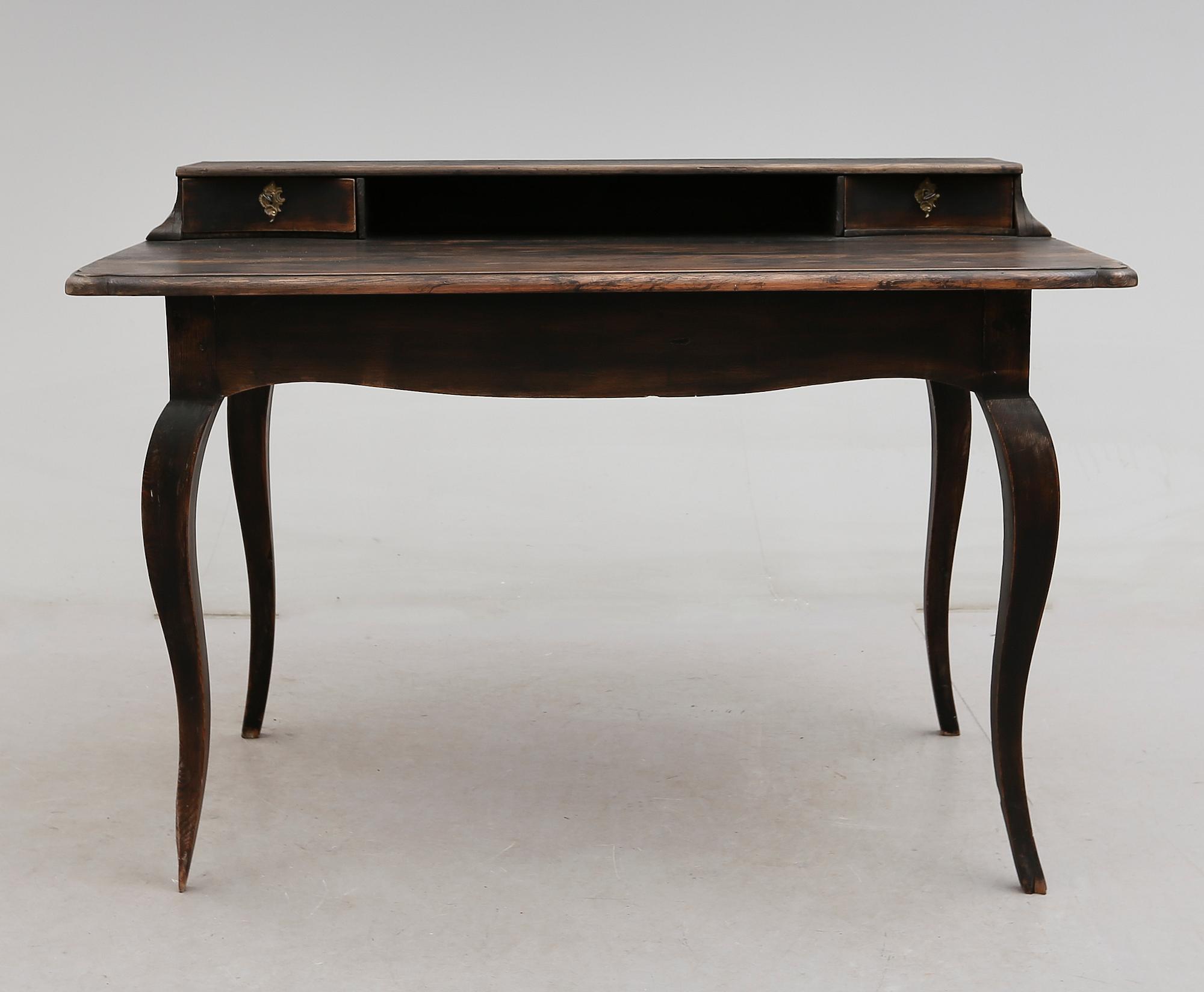 SKRIVBORD, rokoko, 1700-talets andra hälft.