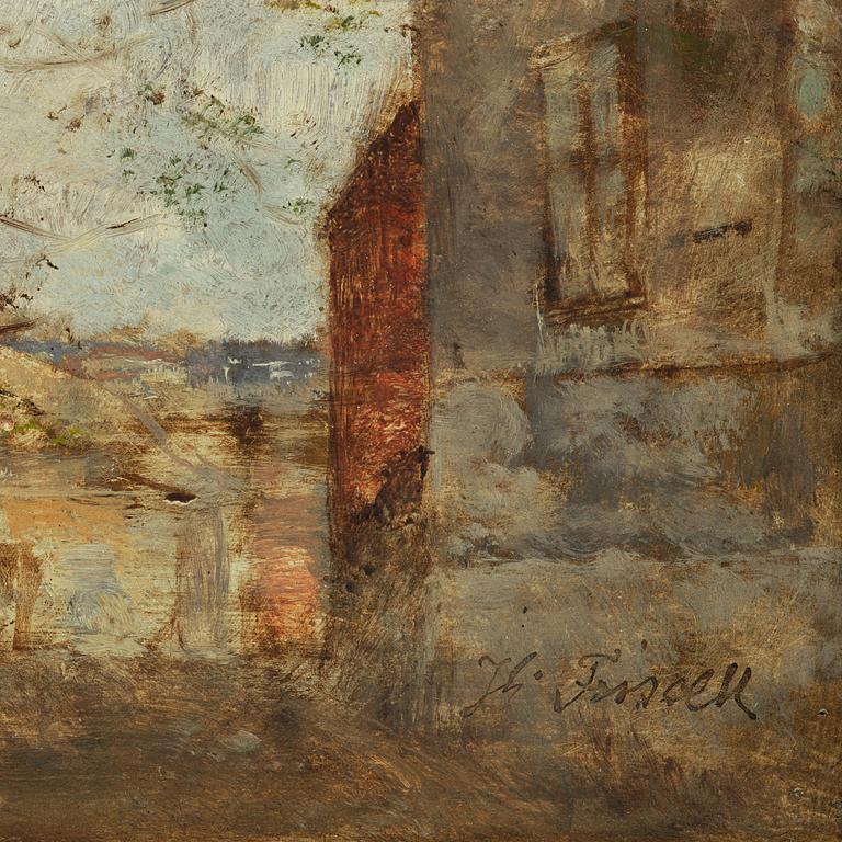 Victor Forssell, "Motiv från Stockholms utkanter".