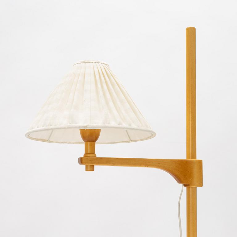 Carl Malmsten, a 'Staken' birch floor lamp,