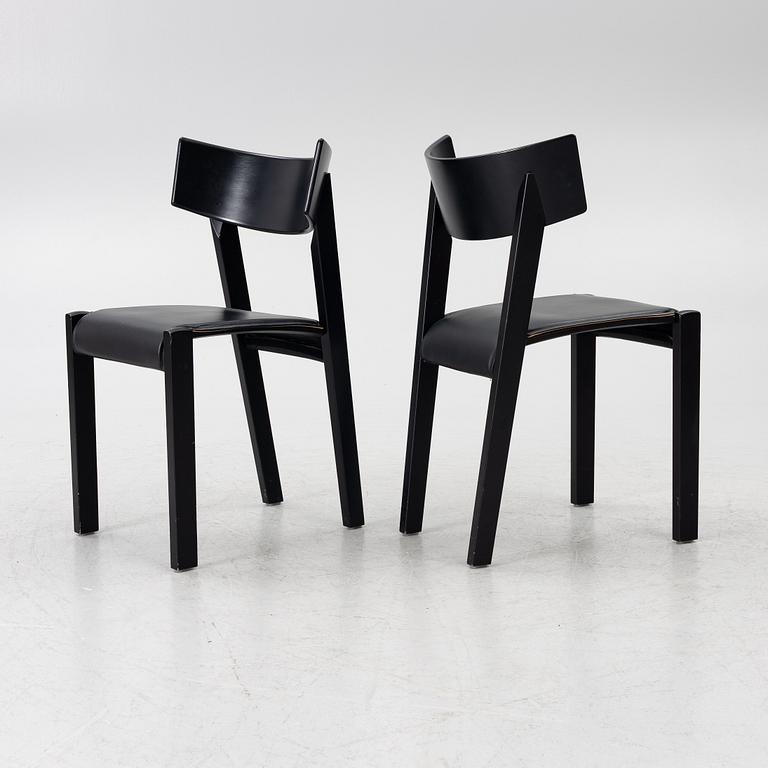 Ralf Lindberg, chairs, 6 pcs, “Tati”, Gärsnäs, designed in 1989.