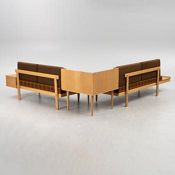 Haldor Vik & Ingmar Relling, daybed/module sofa, "Svane", from the Svane series, Ekornes Fabrikker A/S, Norway, circa 1970.