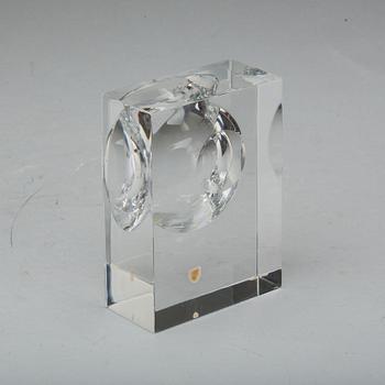 SKULPTUR, glas, Sven Palmqvist, Orrefors Expo, signerad R736.71.