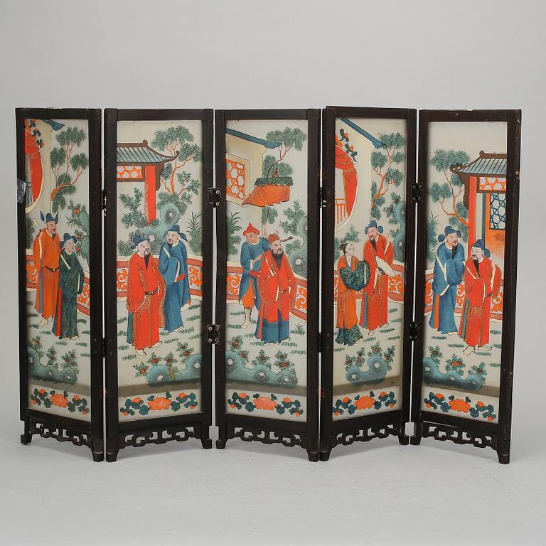 VIKSKÄRM, Kina. Sannolikt 1800-talets slut/1900-talets början.