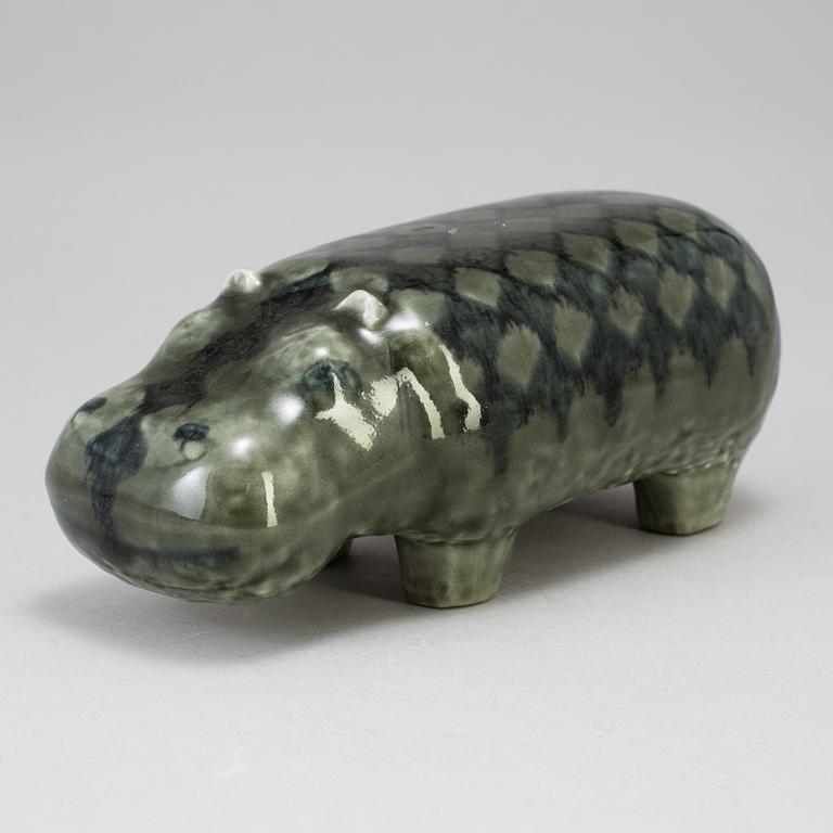 A figurine by Lisa Larson for Gustavsberg, produced from 1958 thru 1967.