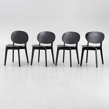 Claesson Koivisto Rune, a set of four 'Olive' chairs, Swedese.