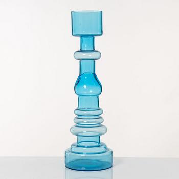 Oivo Toikka, a 'Lighthouse' glass vase, Nuutajärvi, Notsjö, Finland.