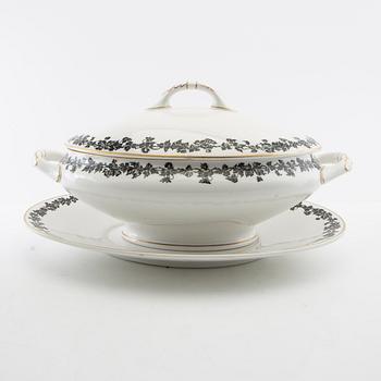 A Dinner service, ca. 51 pieces, model "Dec 2396" Gustavsberg, Sweden early 20th century.