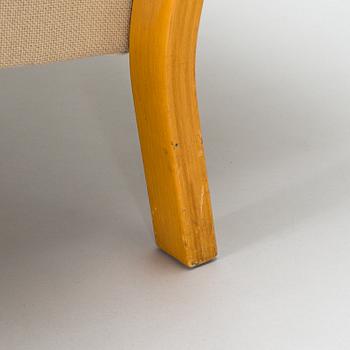 Alvar Aalto, armchair model 48, O.Y. Huonekalu- ja Rakennustyötehdas A.B., Finland 1950s.