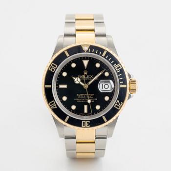 Rolex, Submariner, armbandsur, 40 mm.