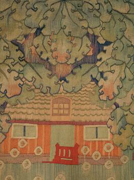 Sigrid Hjertén, a tapestry, tapestry weave, approximately 245 x 125 cm, signed AA SH 1907 HV.