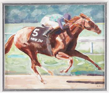 CARL KÖHLER, oil on canvas. Signed.