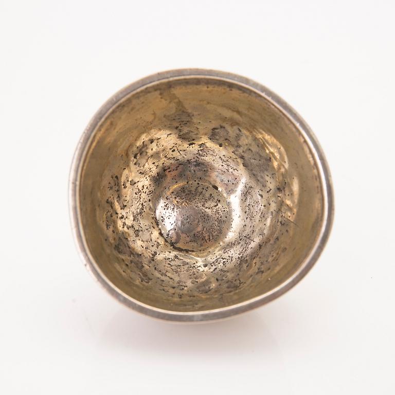Tumbler, silver, Christian Dalbeck (active 1716–1721), Kristianstad.