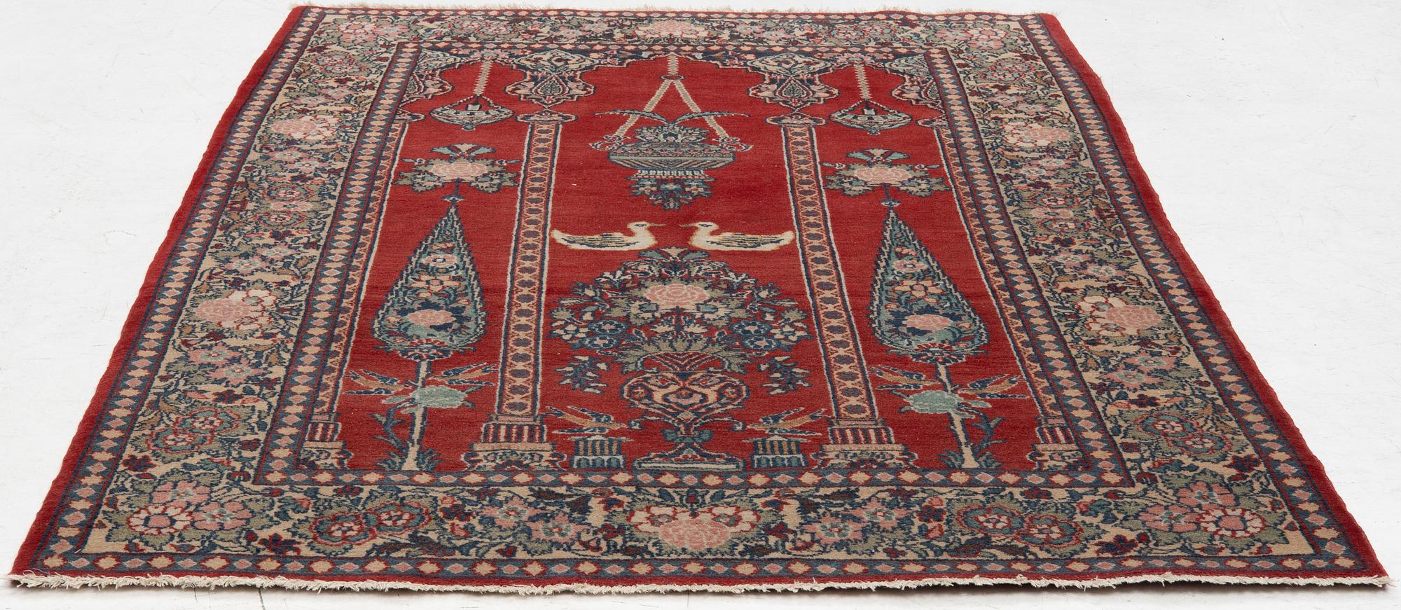 Carpet, Persian, approx. 210 x 130 cm.