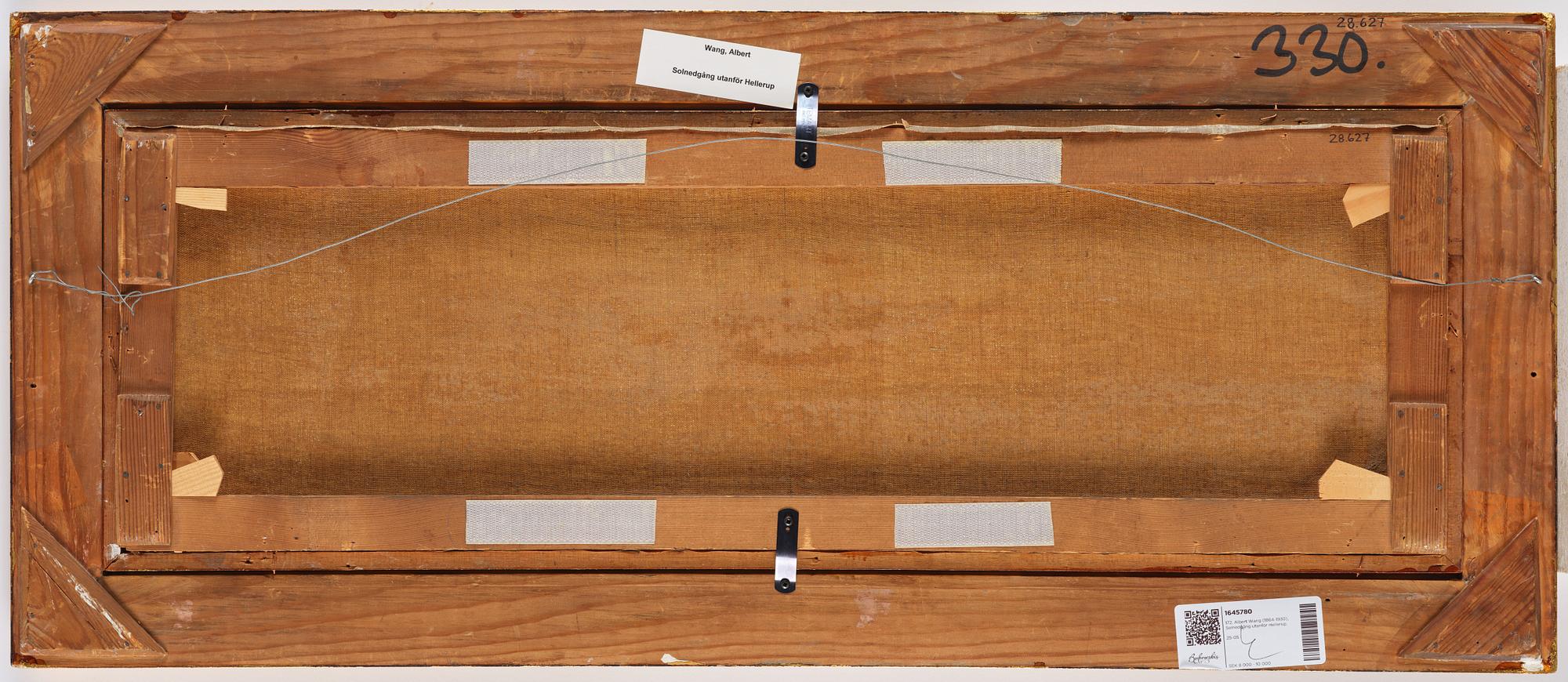 Albert Edward Wang, Sunset outside Hellerup.