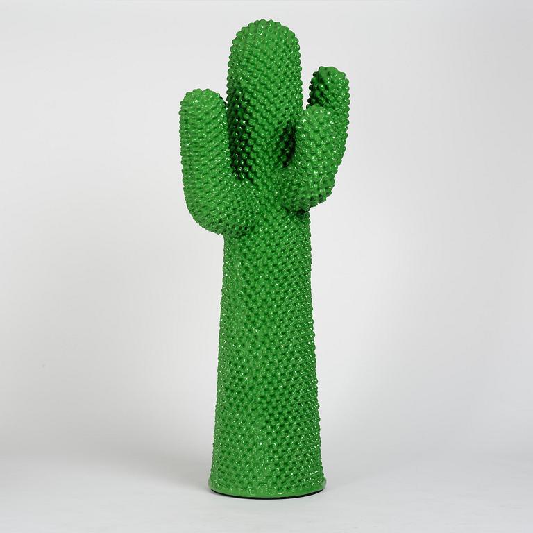 Guido Drocco & Franco Mello, an "Another Green Cactus" coat hanger/sculpture, Gufram, Italy, post 2018.