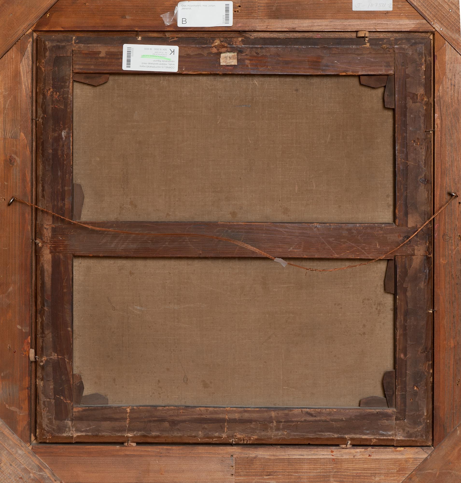 Cornelis Huysmans Circle of, Landscape with figures.