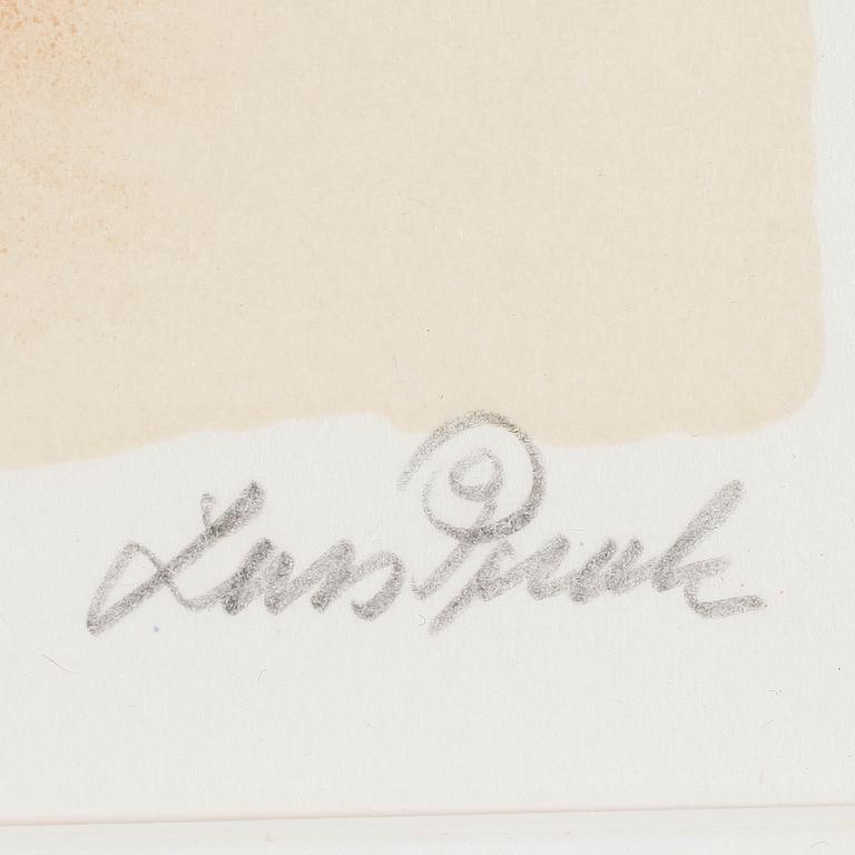 LARS PIRAK, färglitografi, signerad, numrerad 336/360.