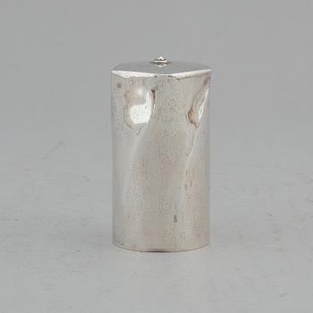 A Swedish 20th century silver sugar-caster, mark of Carl Nyström, Stockholm 1961.