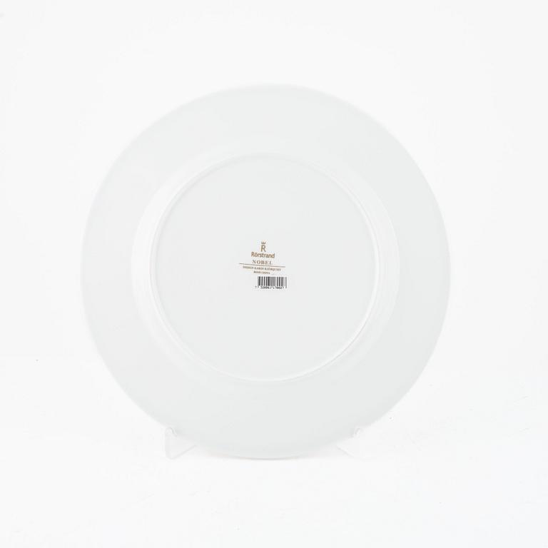 Karin Björquist, 49 pieces of a "Nobel" porcelain service, Rörstrand, Sweden.