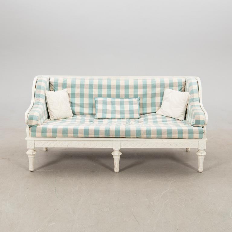 Tray sofa, Gustavian style, first half of the 20th century.