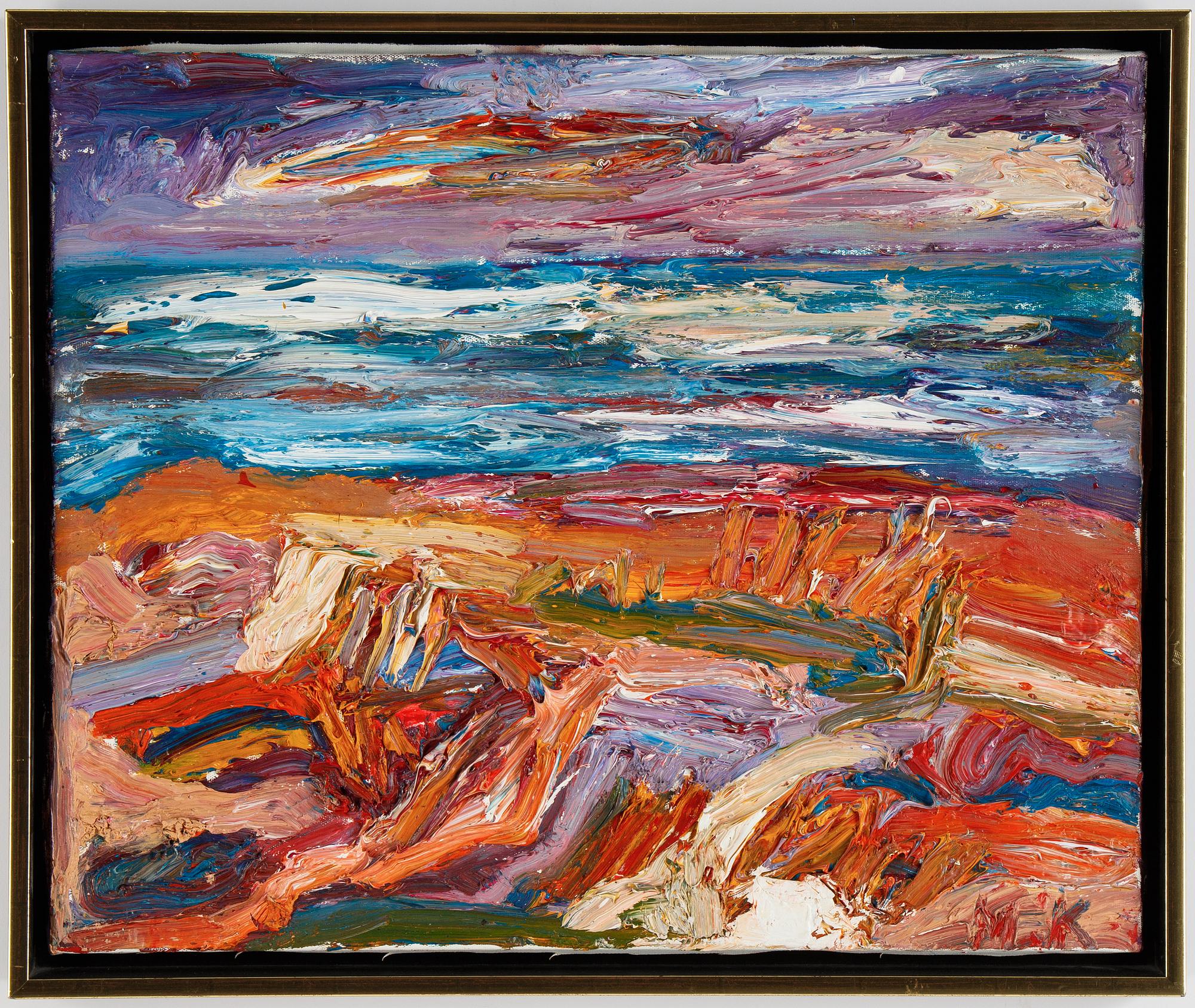 Mauritz Karström, oil on canvas, signed. dated 2004 verso.