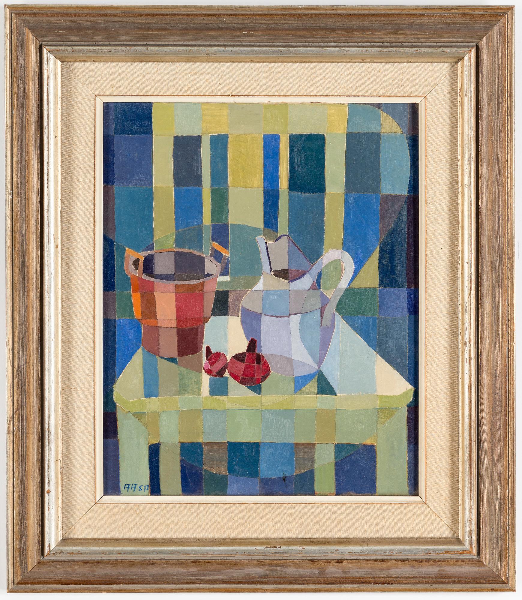 UNKNOWN ARTIST, 20th Century, oil on cvanvas, signed A Asp?.