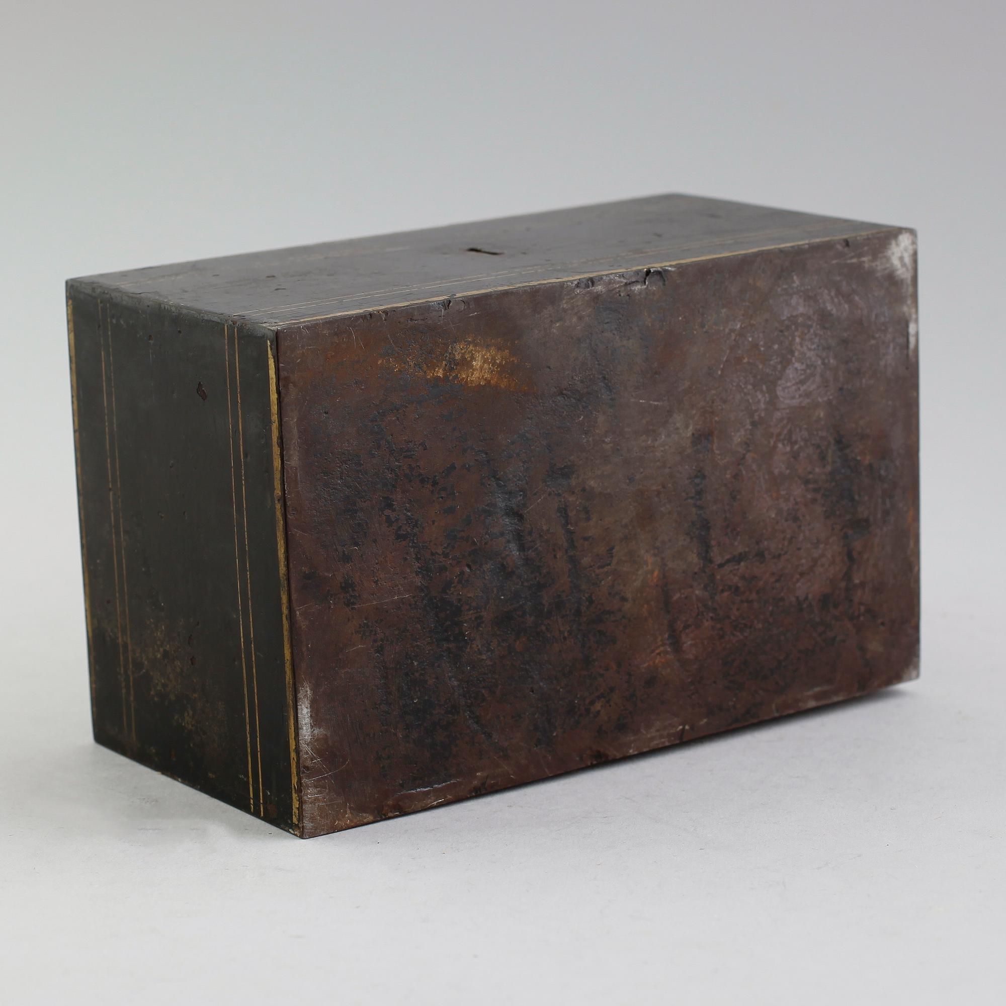 KASSASKRIN, järn, J Tanns, 11 Newgate Street, London, 1800-talets första hälft.