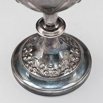 POKAL, silver, Sheffield, England, 1902, vikt ca 900g.