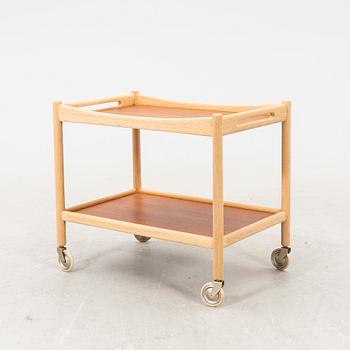 Hans J Wegner, serving trolley, "AT-45", Andreas Tuck, Denmark, 1960s.