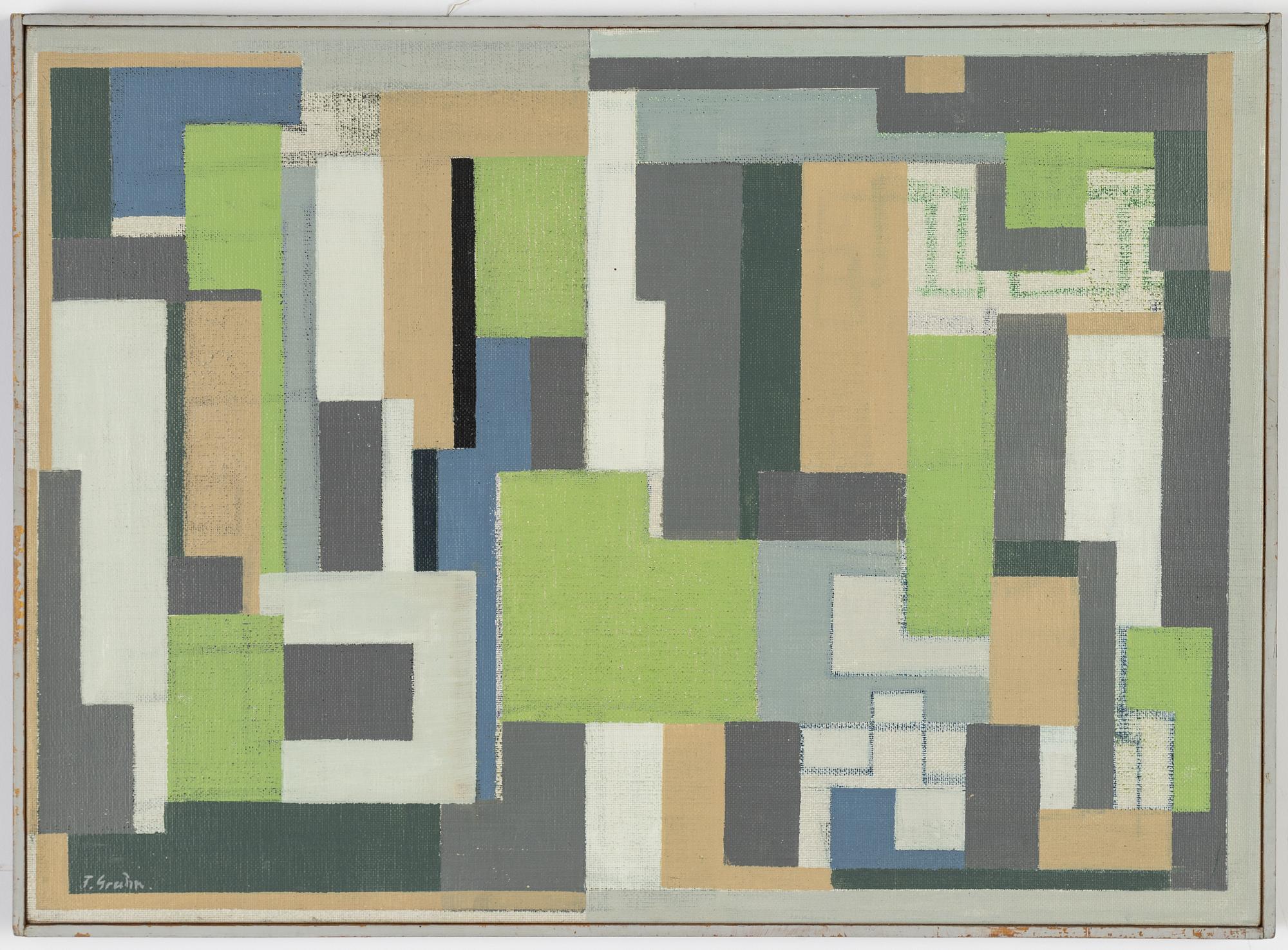 Fritz Grahn, oil on canvas, signed.