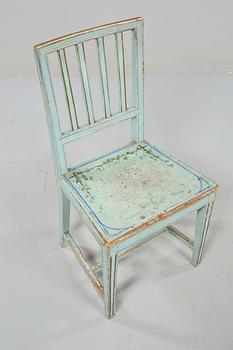 STOLAR, 4 st, allmoge, 1800-tal.