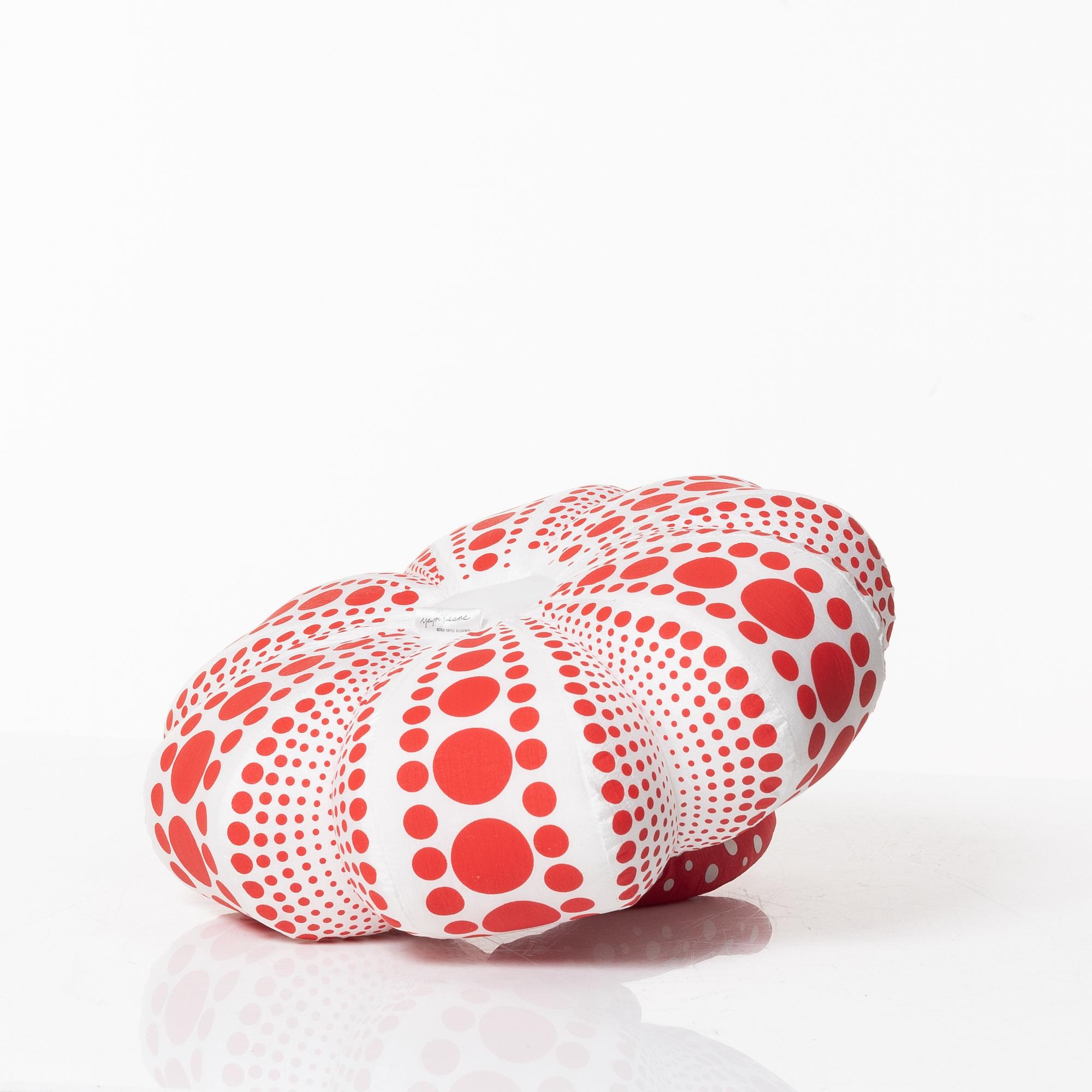 Yayoi Kusama, after, object/multiple, “Soft Sculpture Pumpkin”.