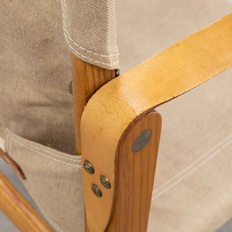 Kaare Klint, a pair of  'Safari Chair', Rud. Rasmussens Snedkerier, Denmark.