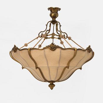 A ceiling light, early 20th Century.