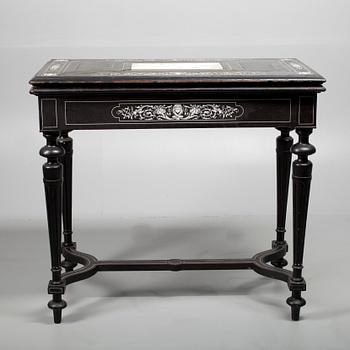 SPELBORD, nyrenässans, Fernando Pogliani-typ, sannolikt Norra Italien 1800-talets slut.