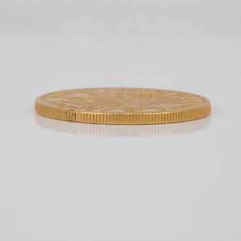 GULDMYNT, 20 dollars, 'Liberty double Eagle', USA, 1876.