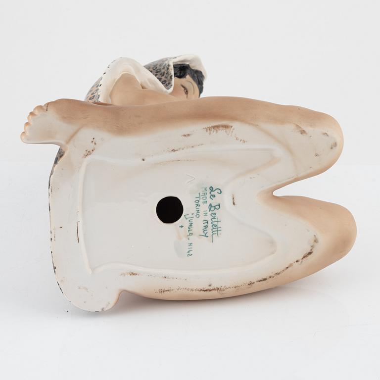 A La Bertetti ceramic figure, Italy mid 20th century.
